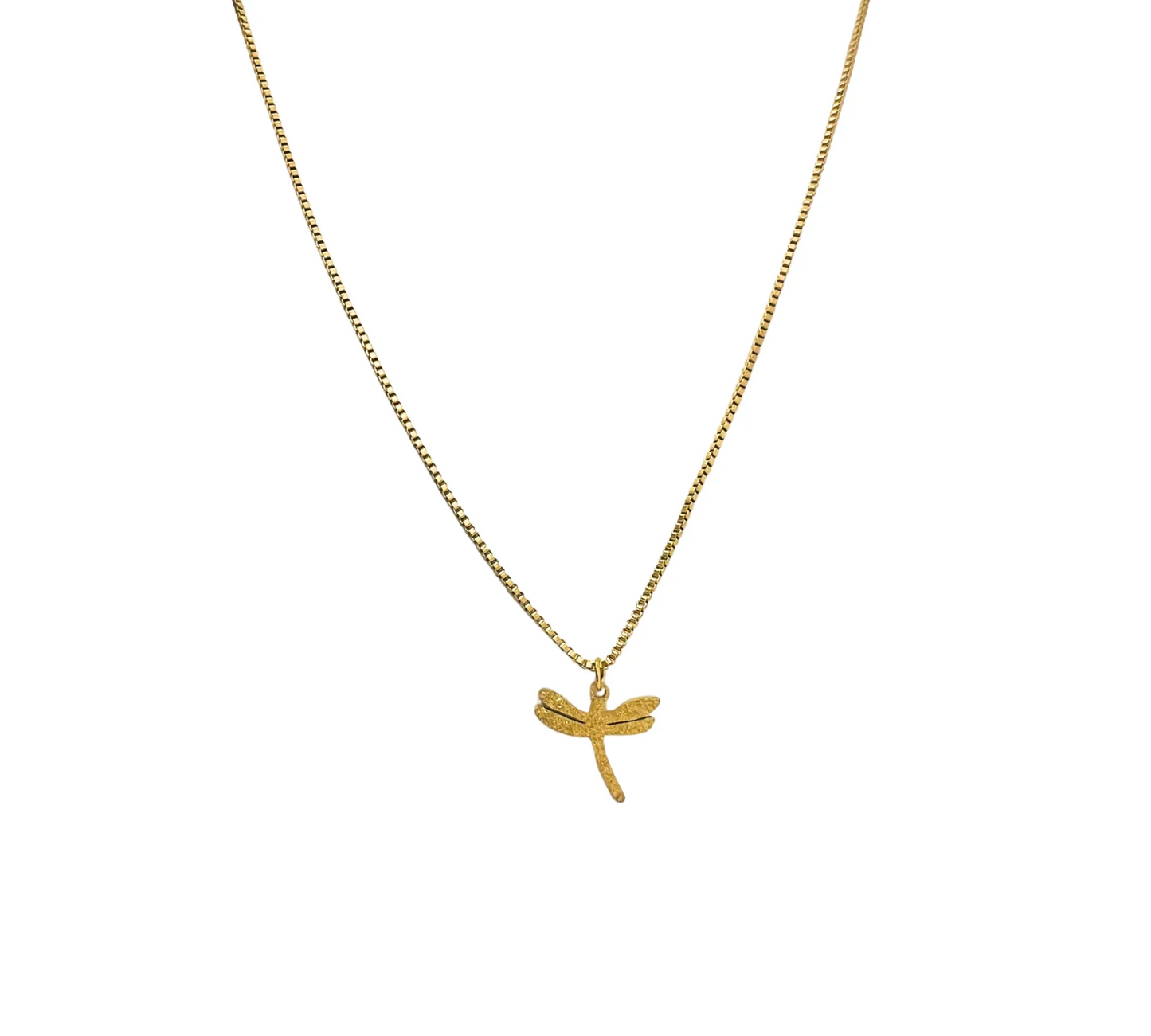 Glitter DragonFly Necklace