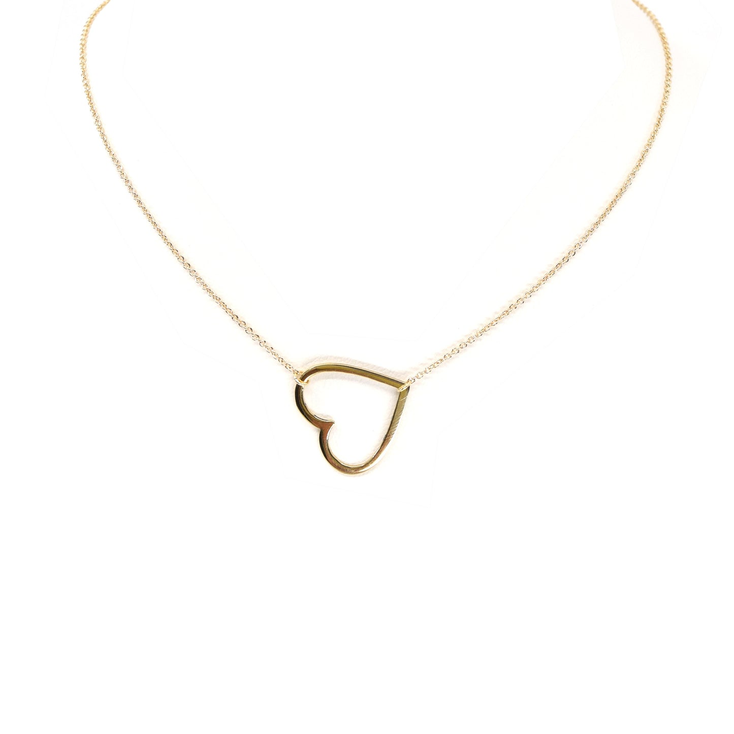 Follow Your Heart Silhouette Necklace