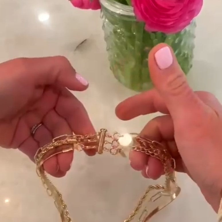 Detangler Layering Clasp for Gold Layered Necklaces