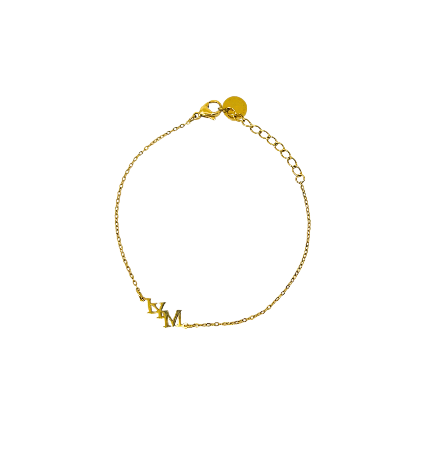 Mini LYM letter Bracelet