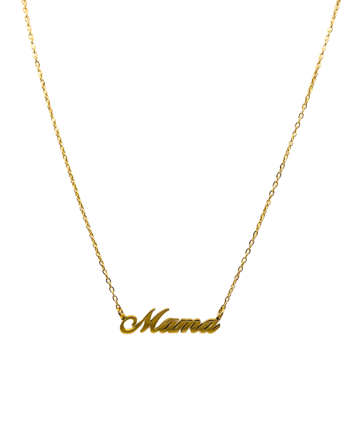 Mama Cursive Necklace