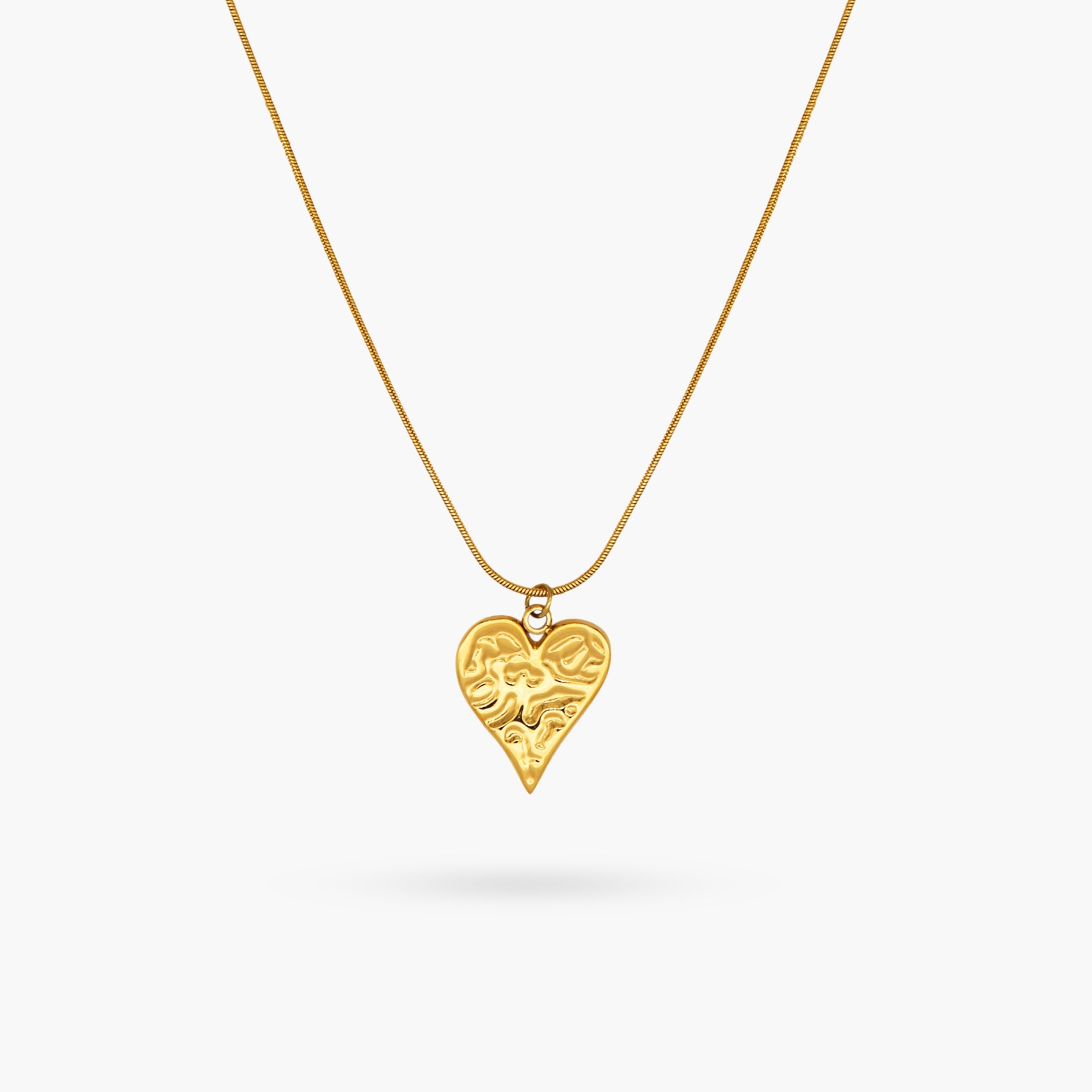 Wild at Heart Gold Necklace