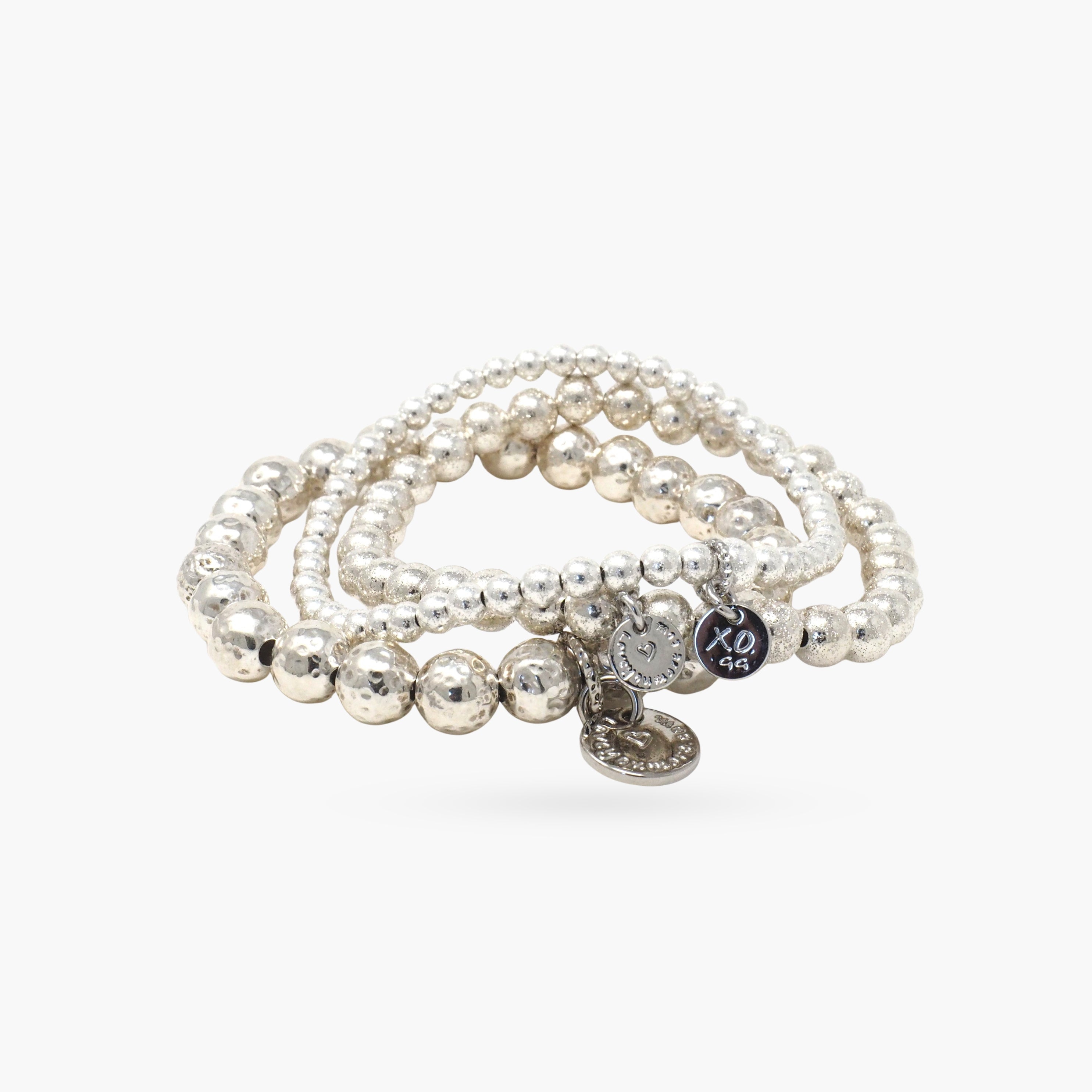 Eternity Bracelet in Silver Shimmer
