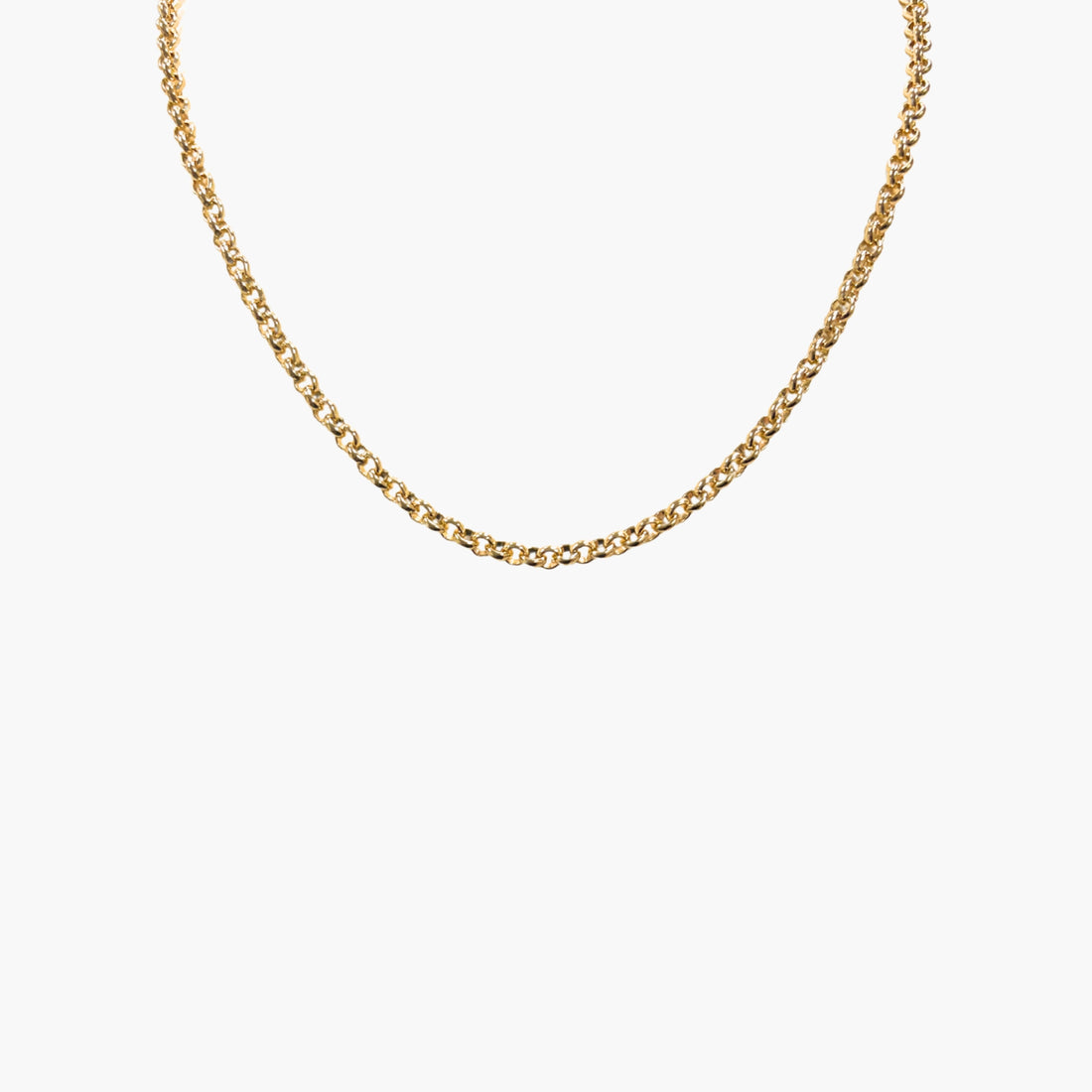 The Round Cable Link Necklace
