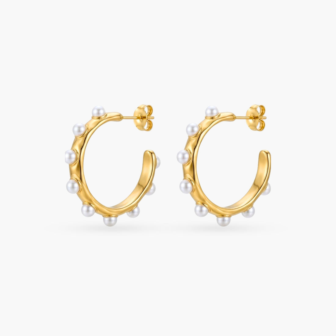 The Chunky Isla & Pearl Hoops