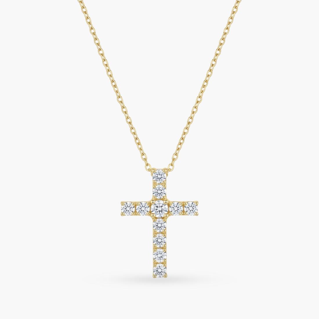 The Sparkling Cross Necklace