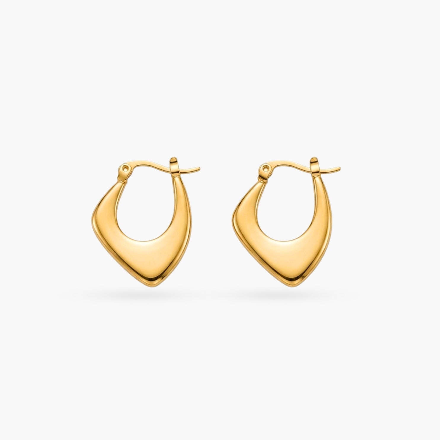 The Melted Gold Hoops