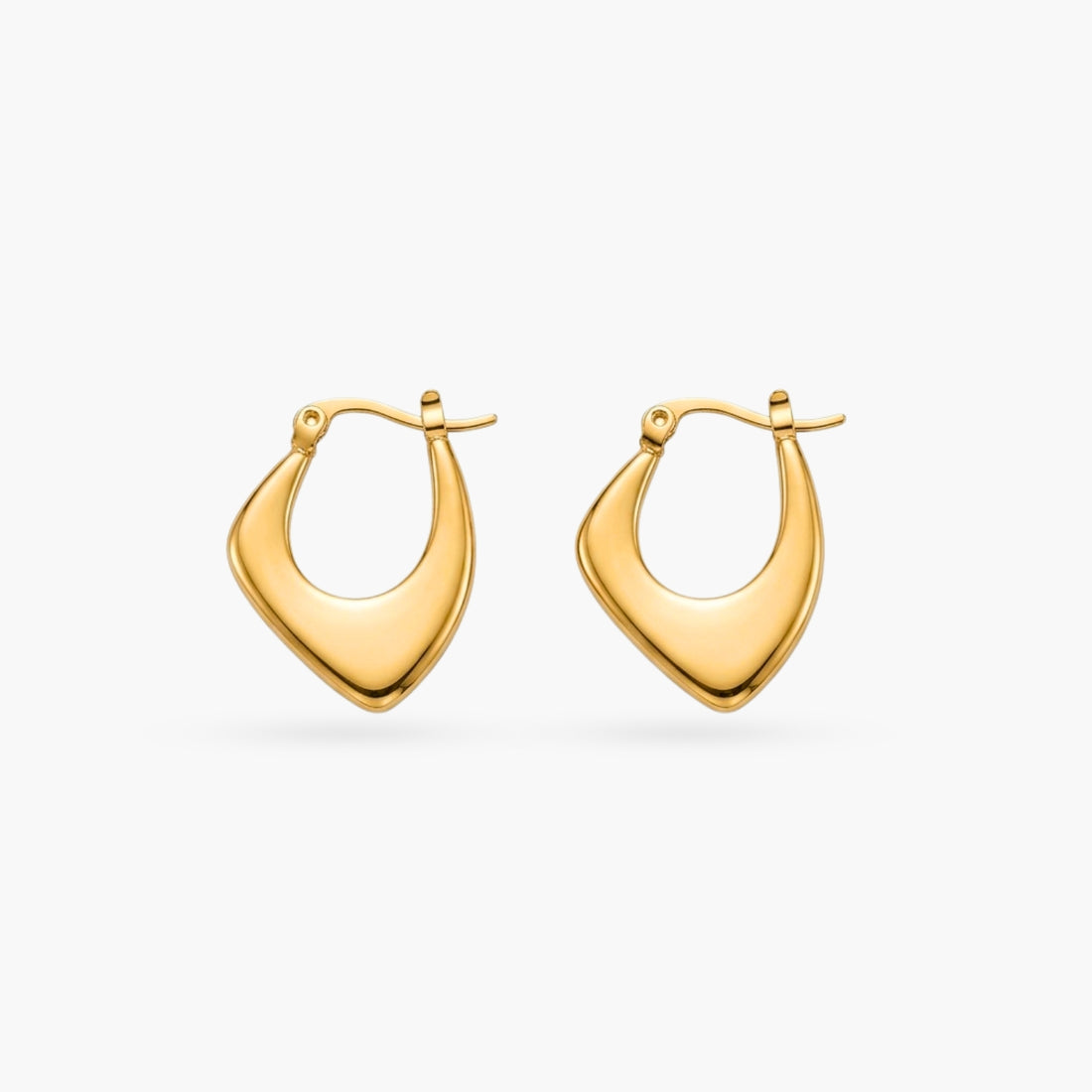 The Melted Gold Hoops