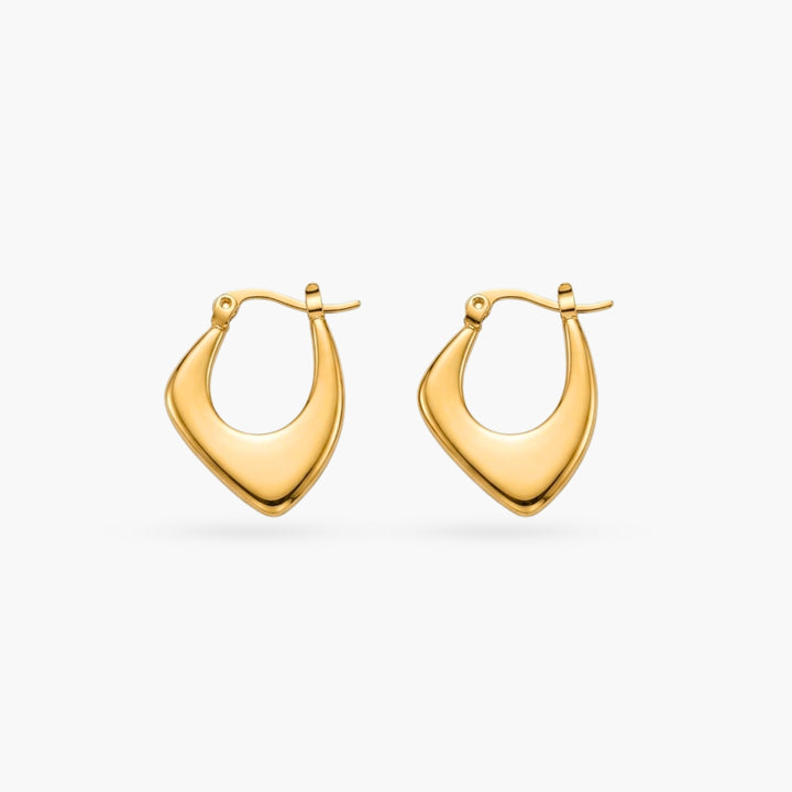 The Melted Gold Hoops