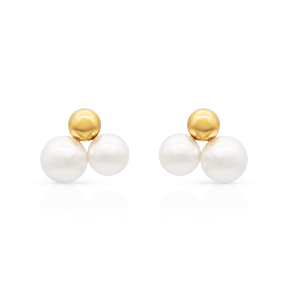 The Pearly Cherry Earrings