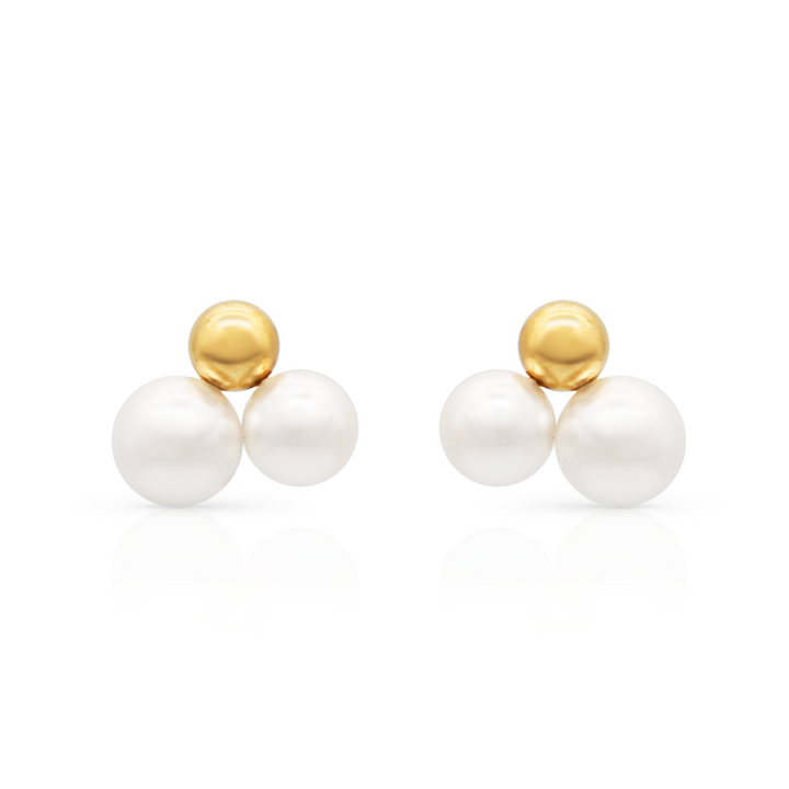 The Pearly Cherry Earrings