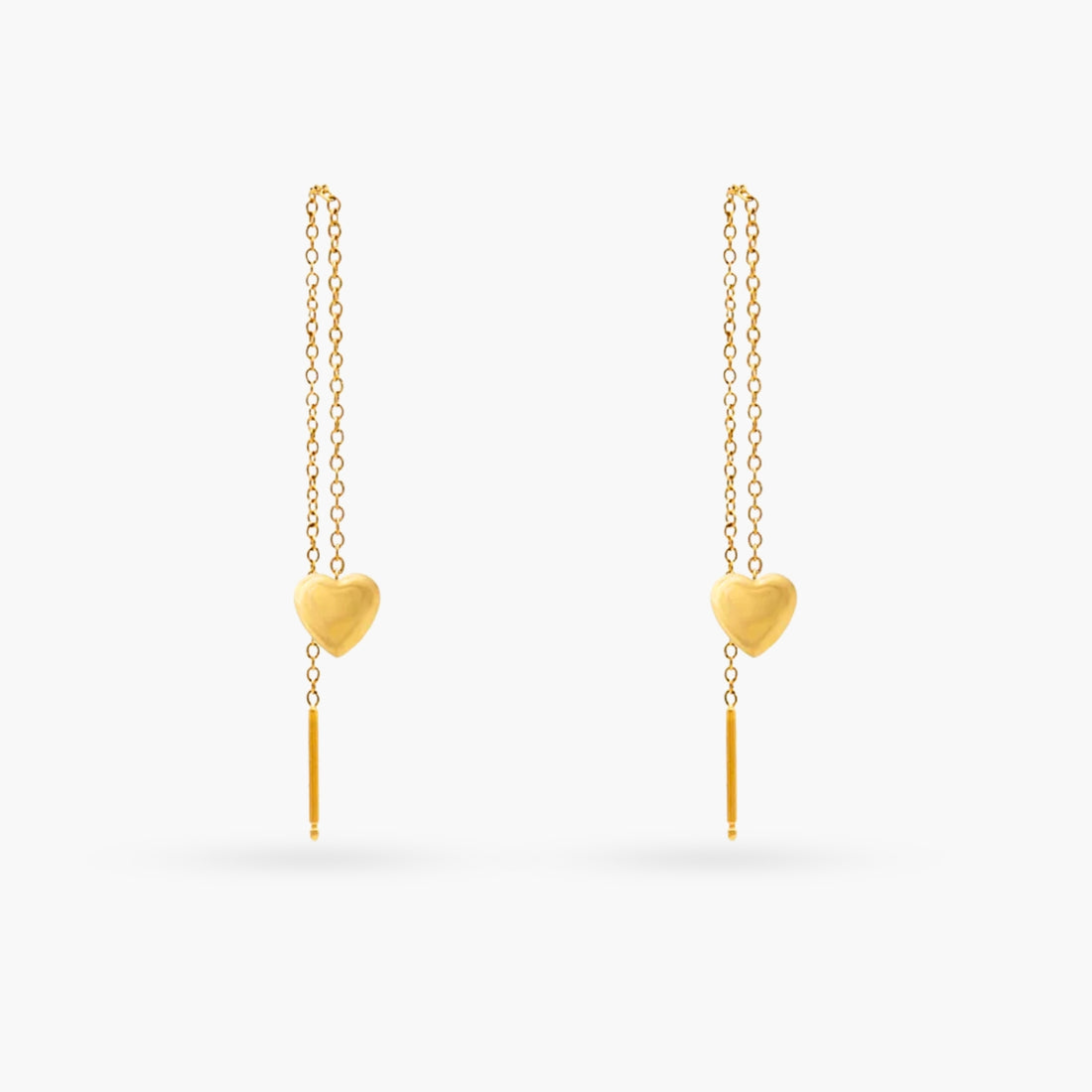 Heart on A String Earrings
