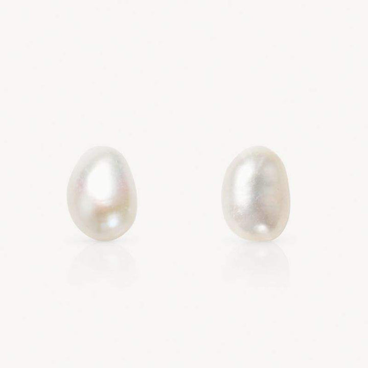 The Single Pearl Studs