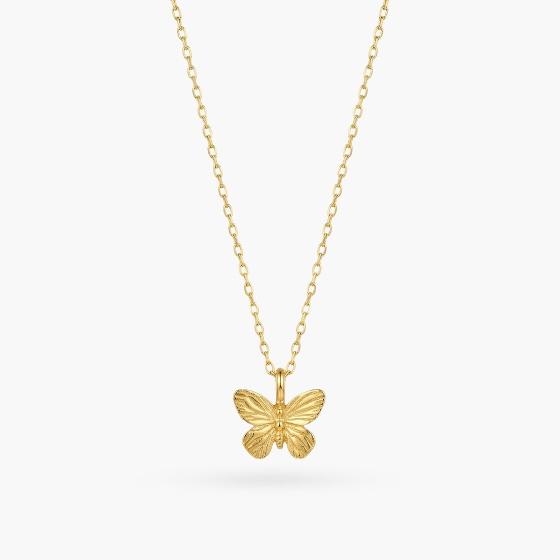 Butterfly Gold Necklace