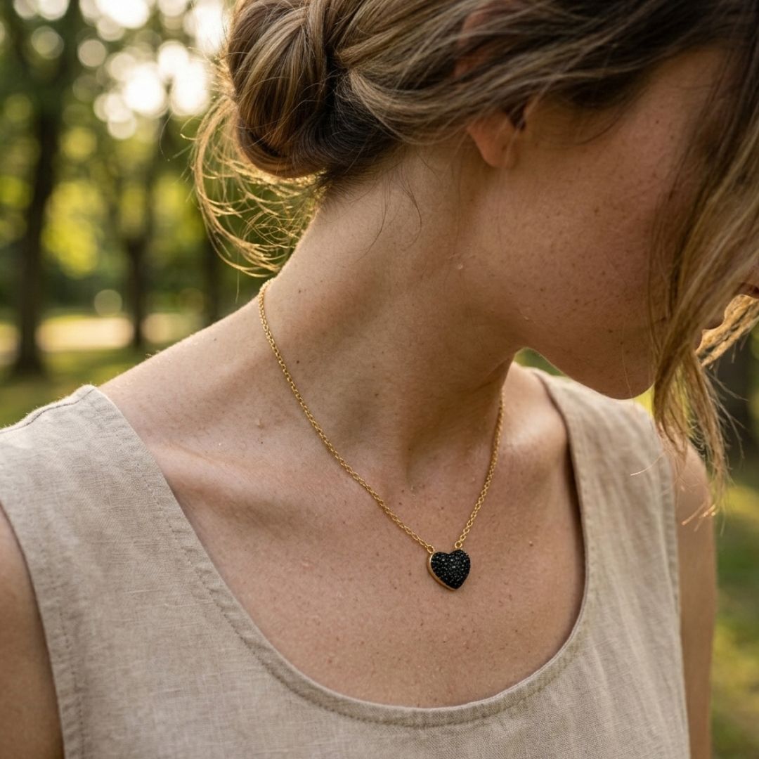 Change of Heart Gold Necklace