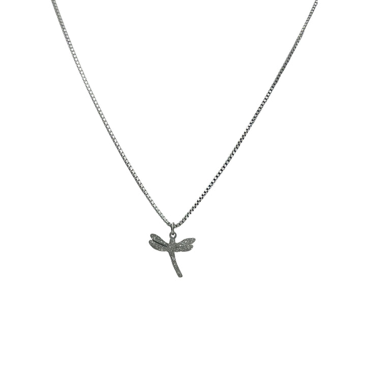 Glitter DragonFly Necklace
