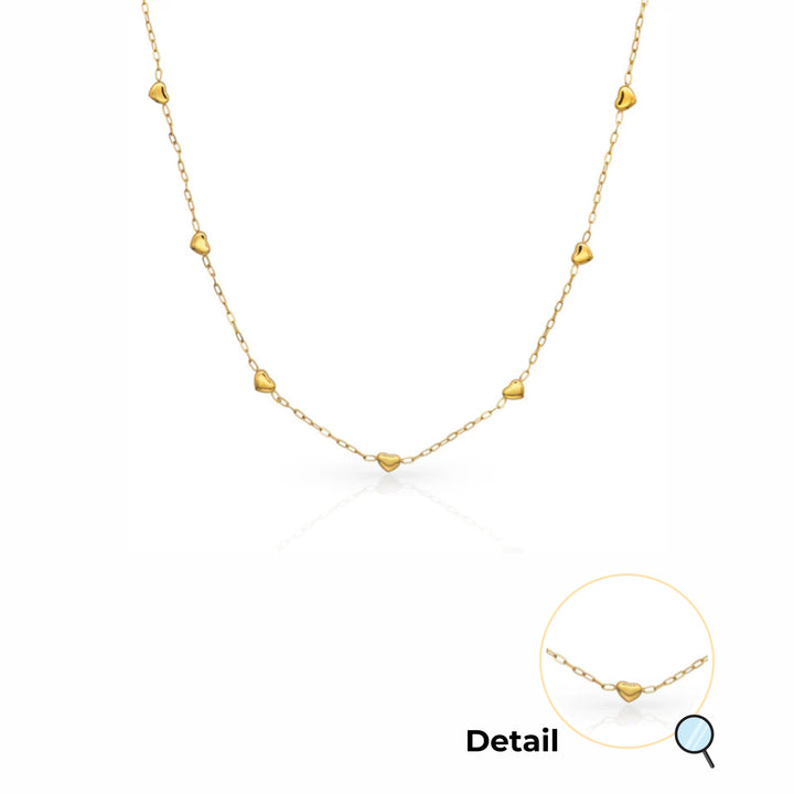Spaced Heart Lola Necklace