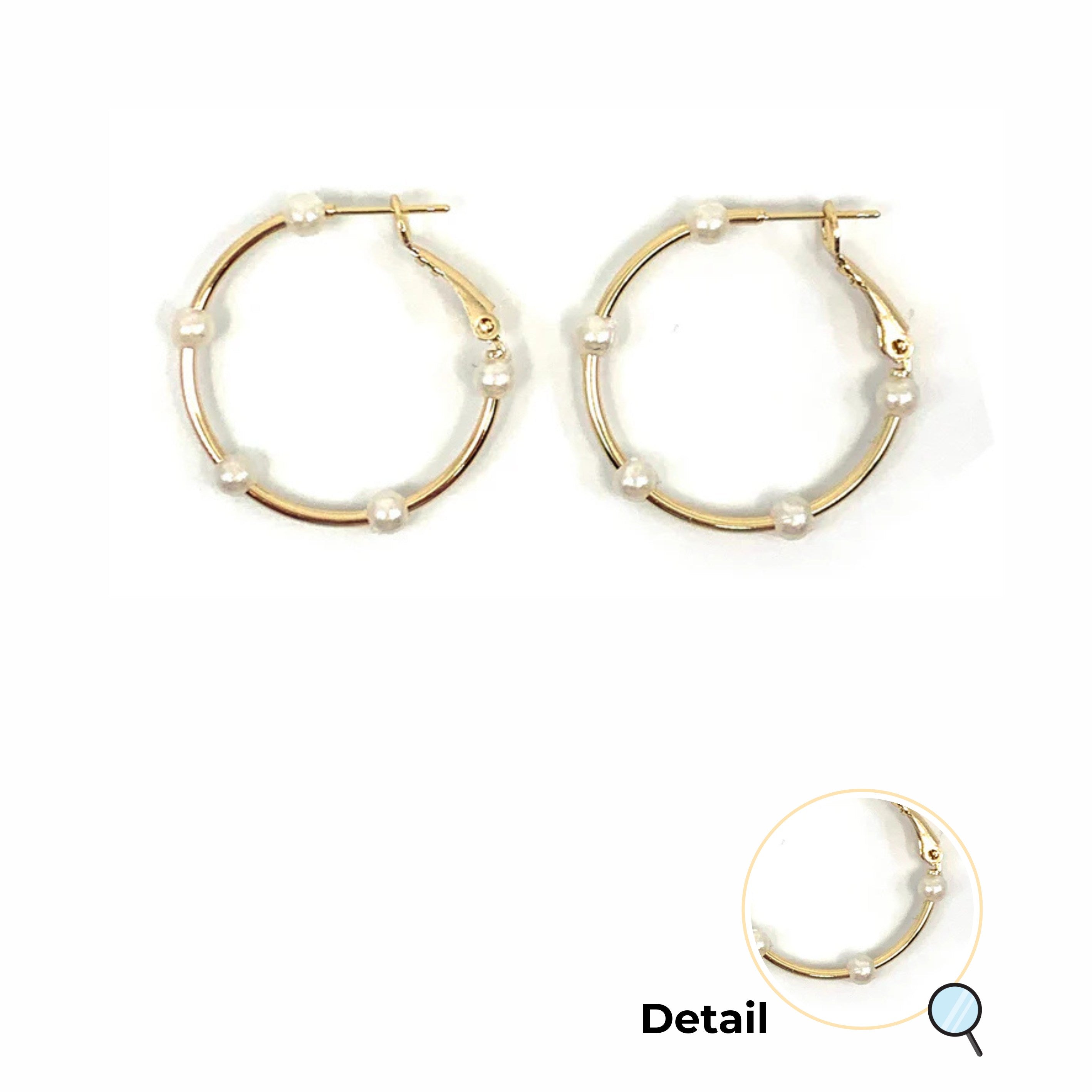 Isla Gold & Pearl Earrings