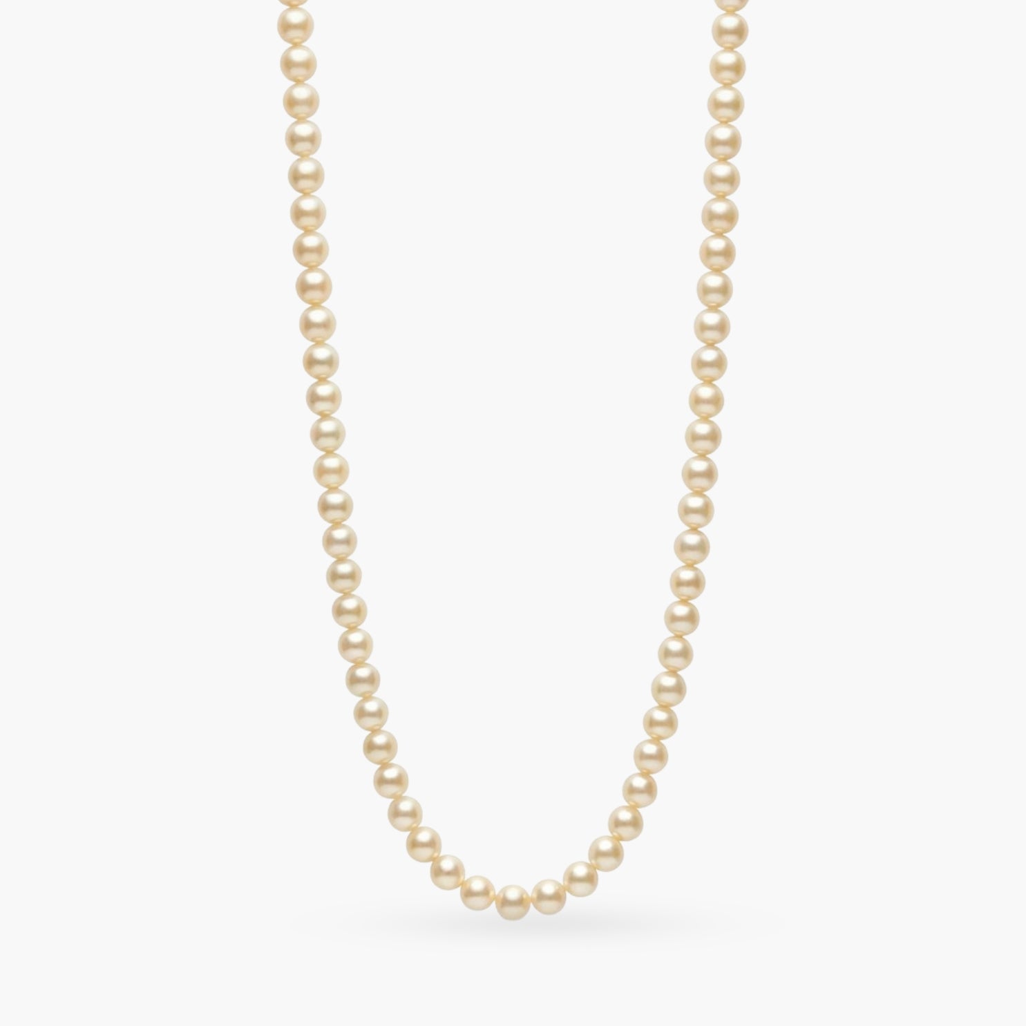 Small Pearly Necklace with Fish Charm