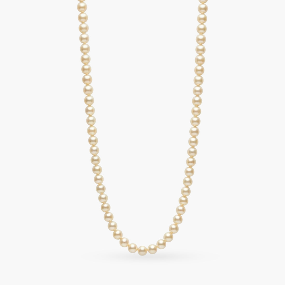Small Pearly Necklace with Fish Charm