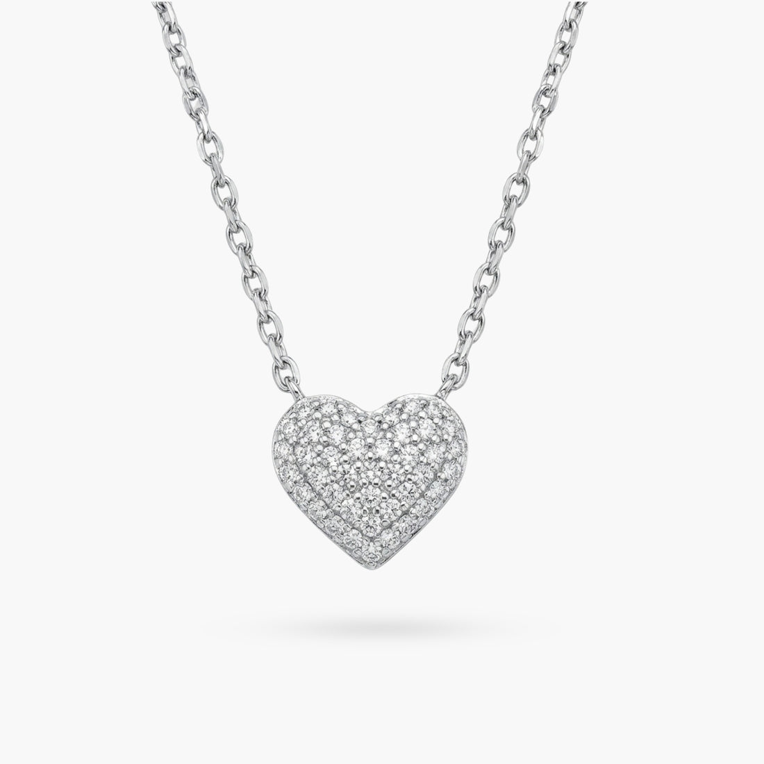 Icy Heart Necklace
