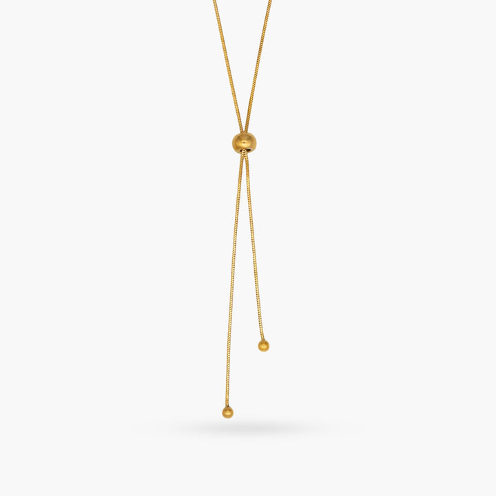 Gold Droplet Necklace