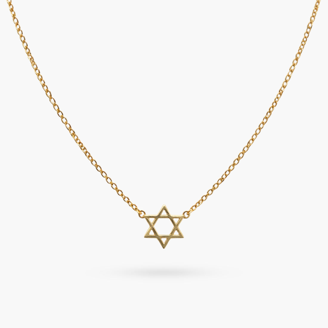 The Star of David Gold Necklace