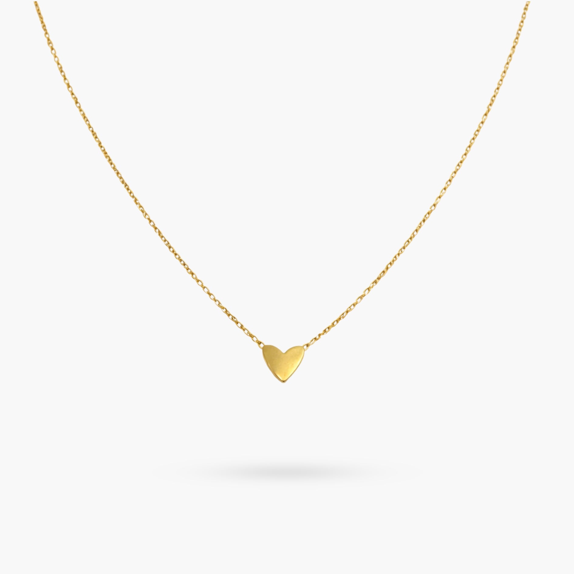 The Itty Bitty Heart Gold Necklace