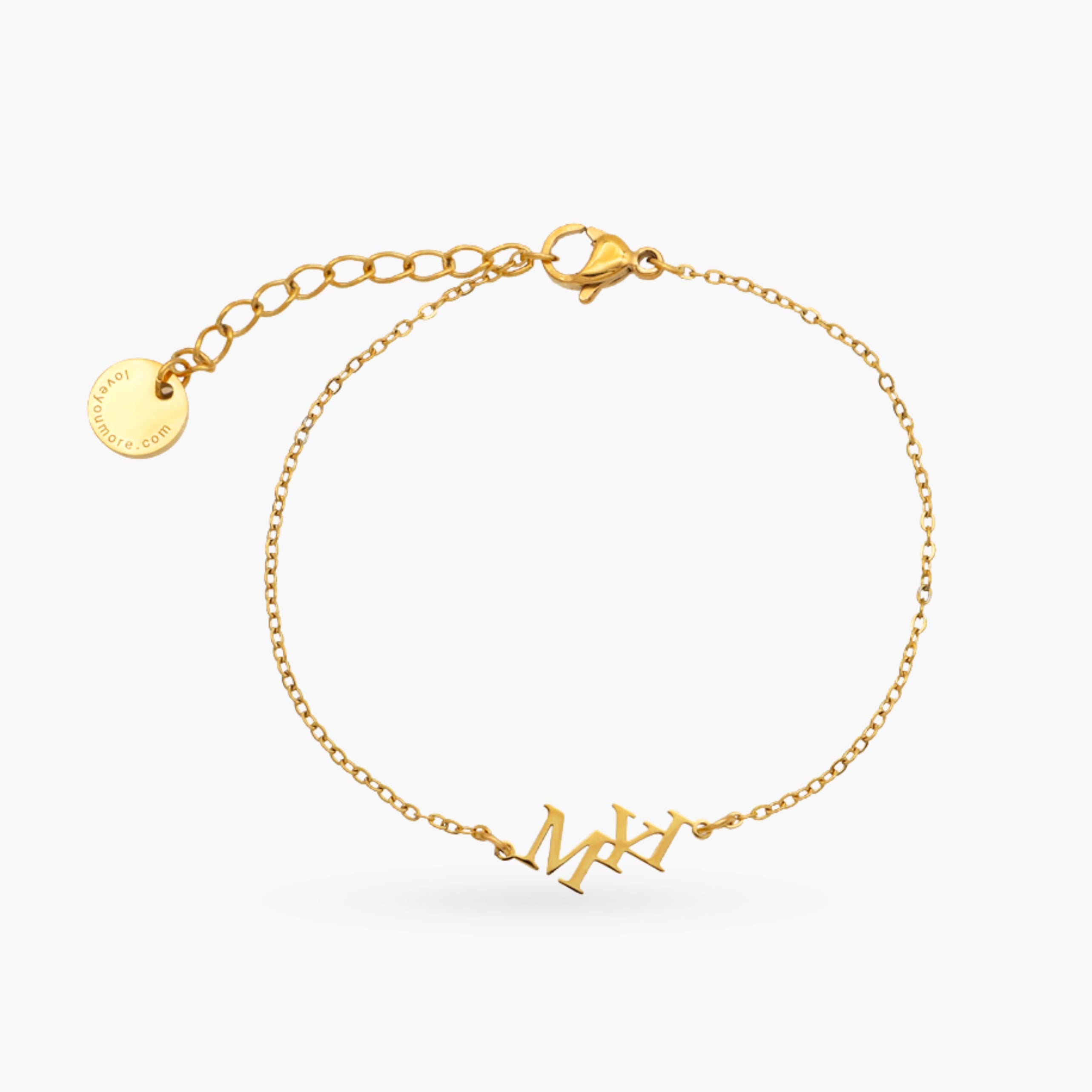 Mini LYM letter Bracelet
