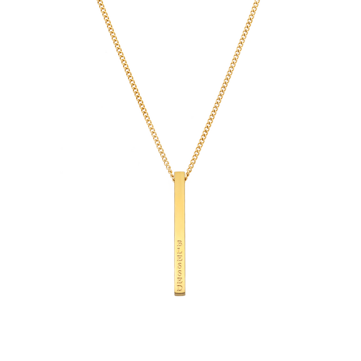 Blessed Pin Drop Necklace