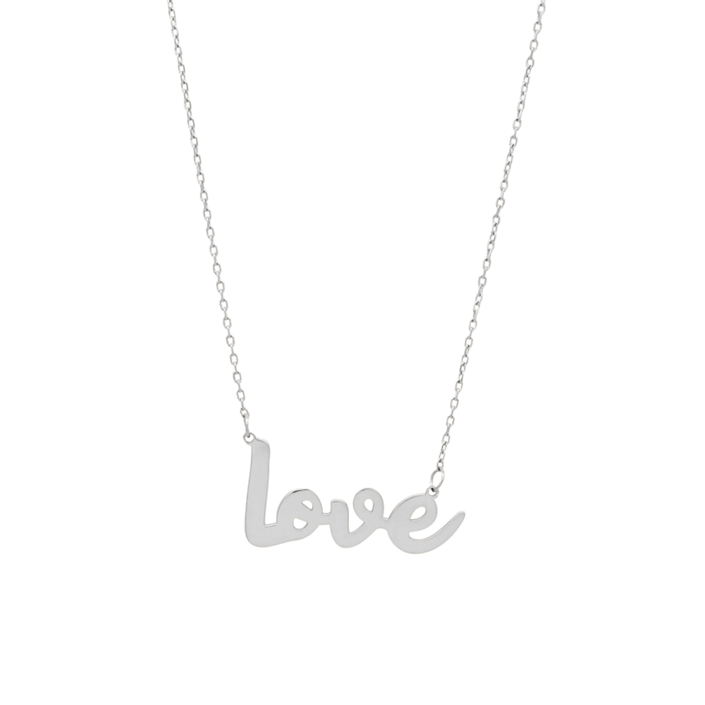 Brand Love Horizontal Necklace