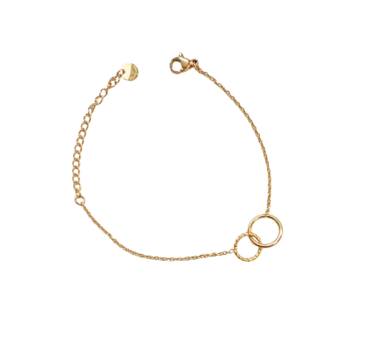 The Linked Circle Gold Bracelet