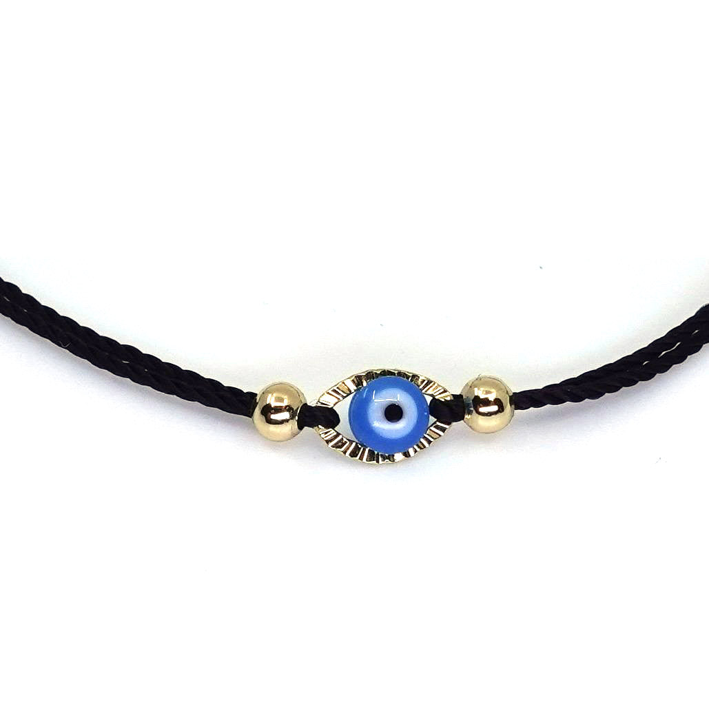 Evil Eye Cord Bracelet