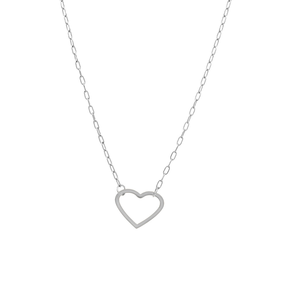 Follow Your Heart Silhouette Necklace