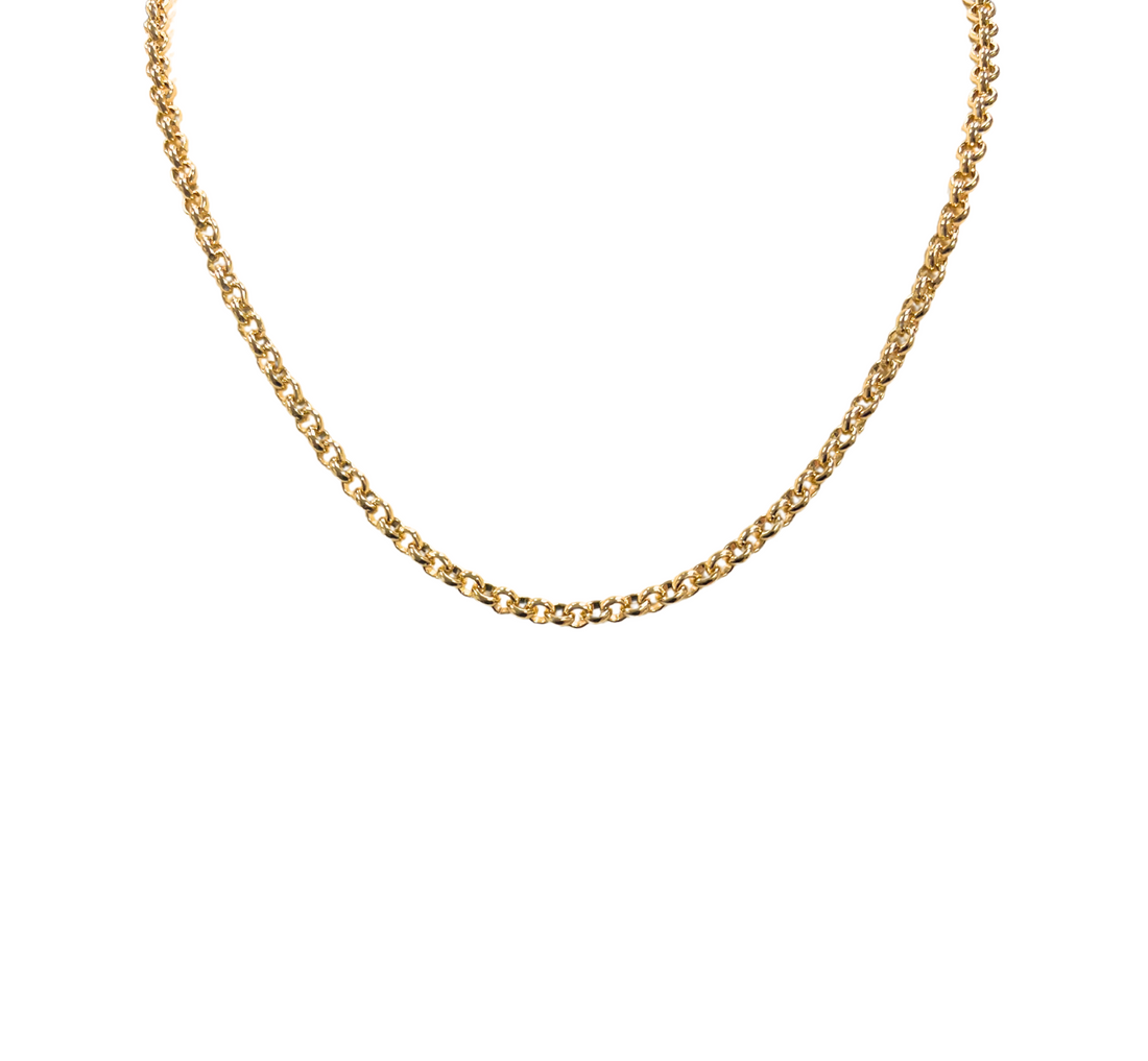 The Round Cable Link Necklace