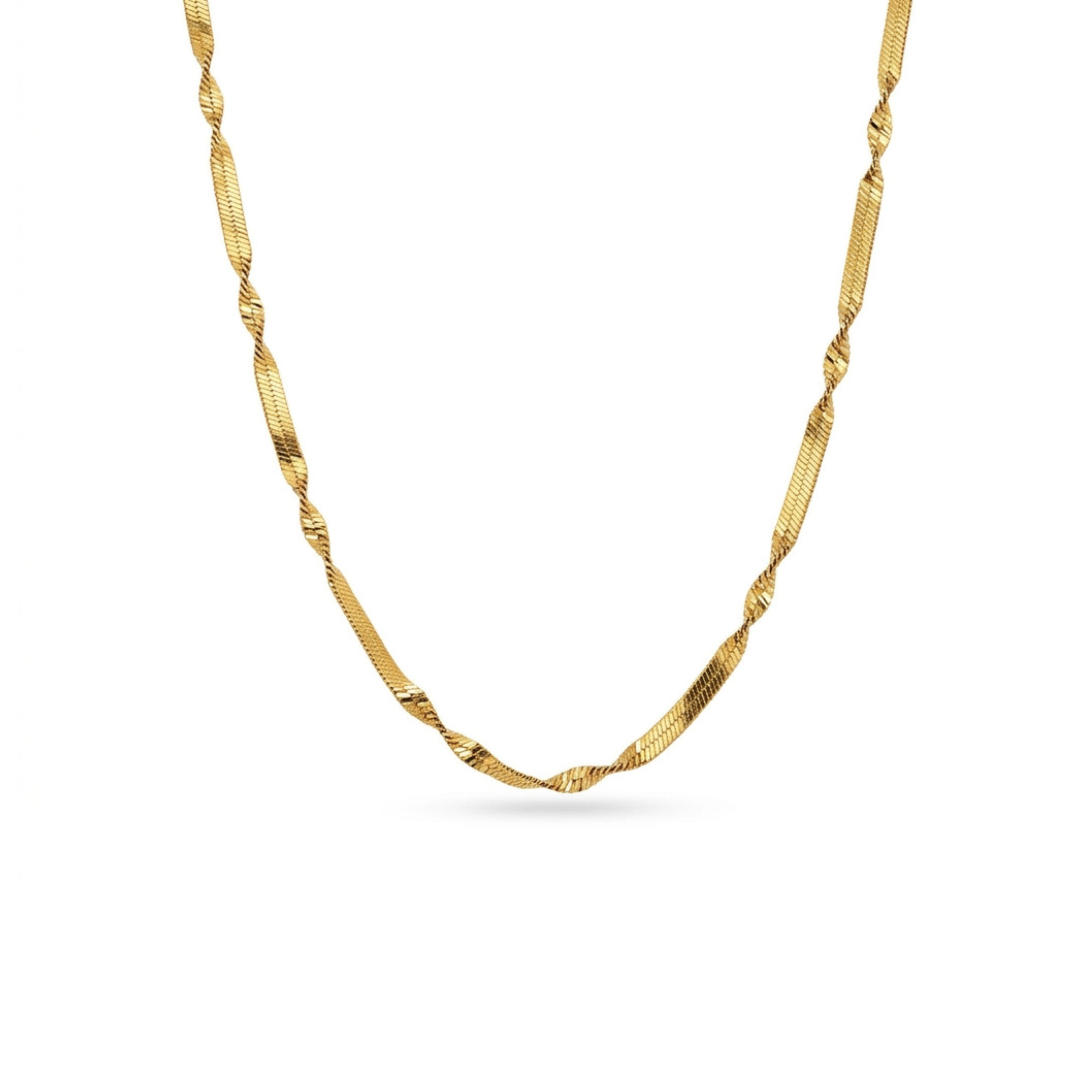 Twisted Herringbone Chain