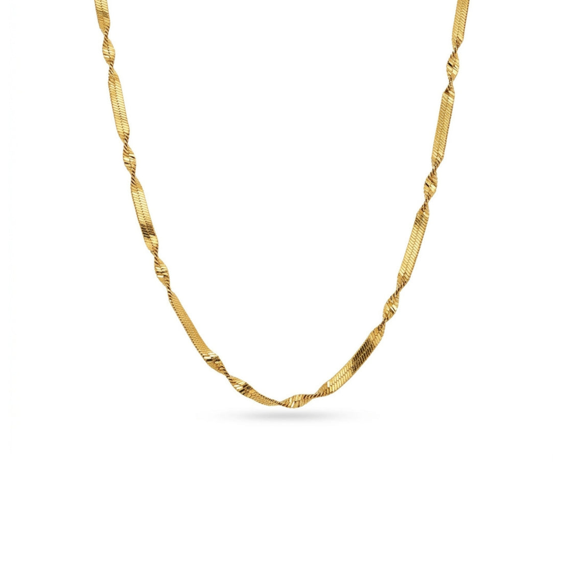Twisted Herringbone Chain
