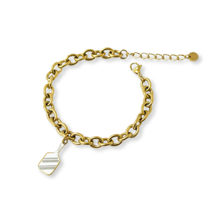 The Pickleball Gold Bracelet