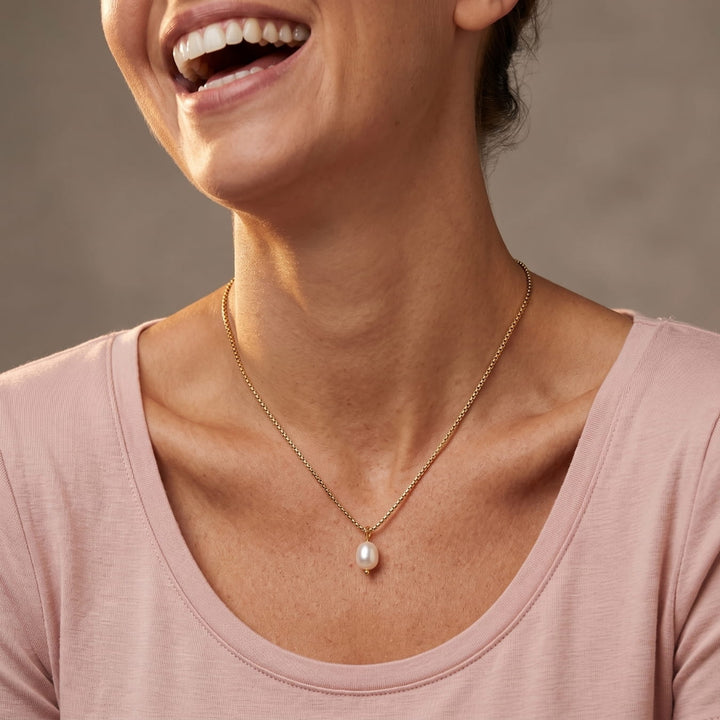 Getting Fresh Pearl Necklace