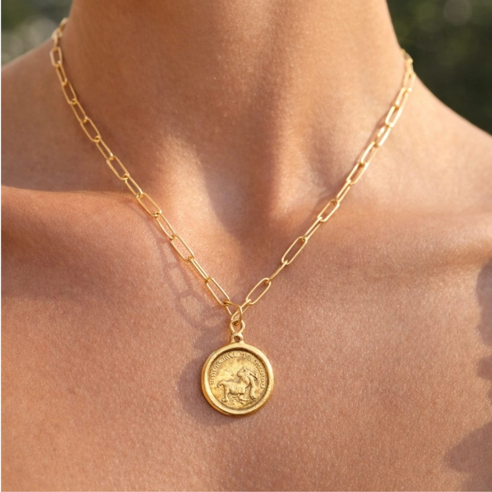 Goddess Necklace on a Lola Chain