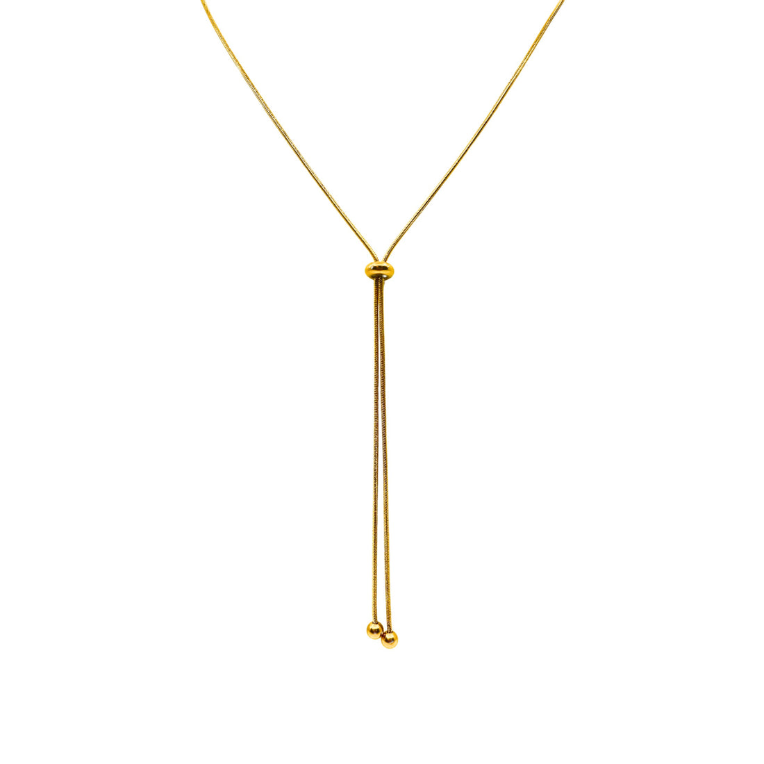Gold Droplet Necklace