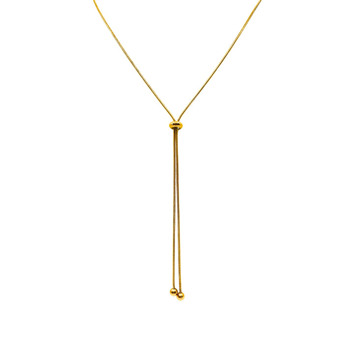 Gold Droplet Necklace