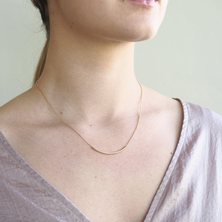 Subtle Smile Necklace