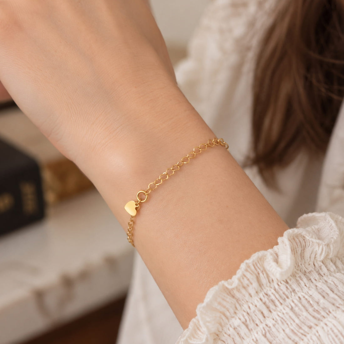 The Heart Chain Bracelet