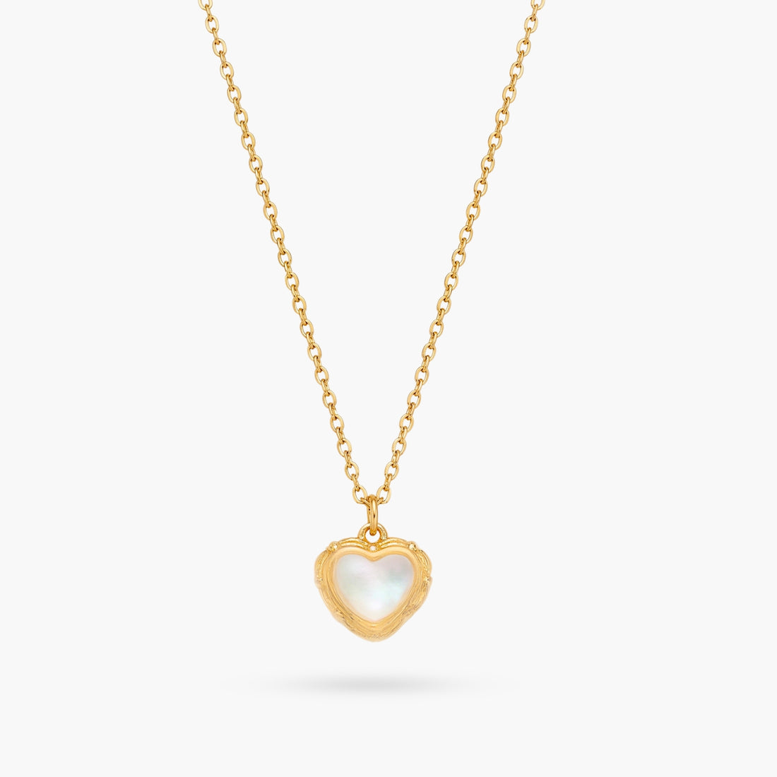 Heirloom Heart Gold Necklace