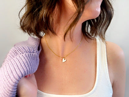 White Young at Heart Gold Necklace