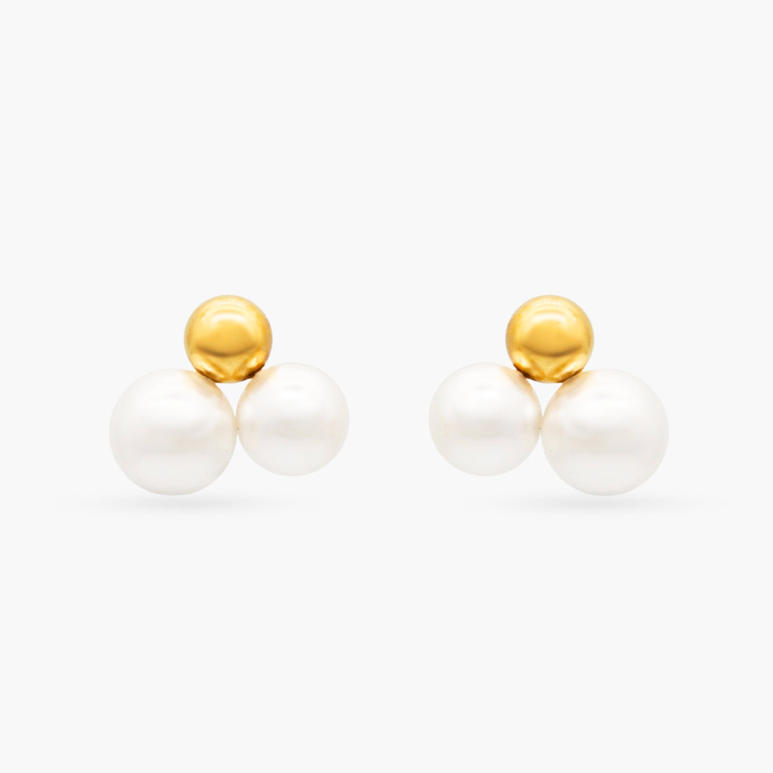 The Pearly Cherry Earrings