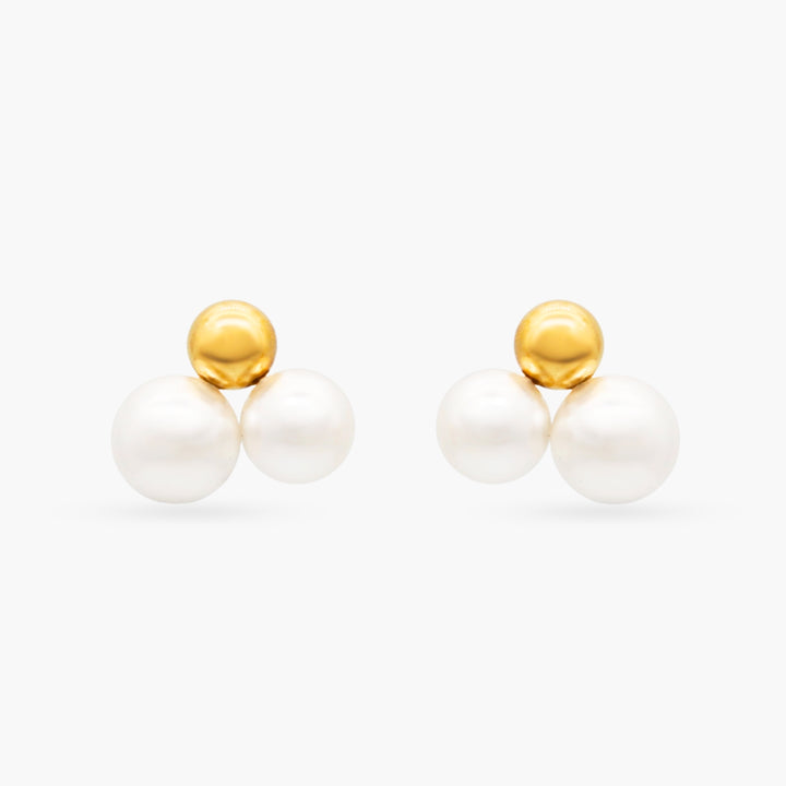 The Pearly Cherry Earrings