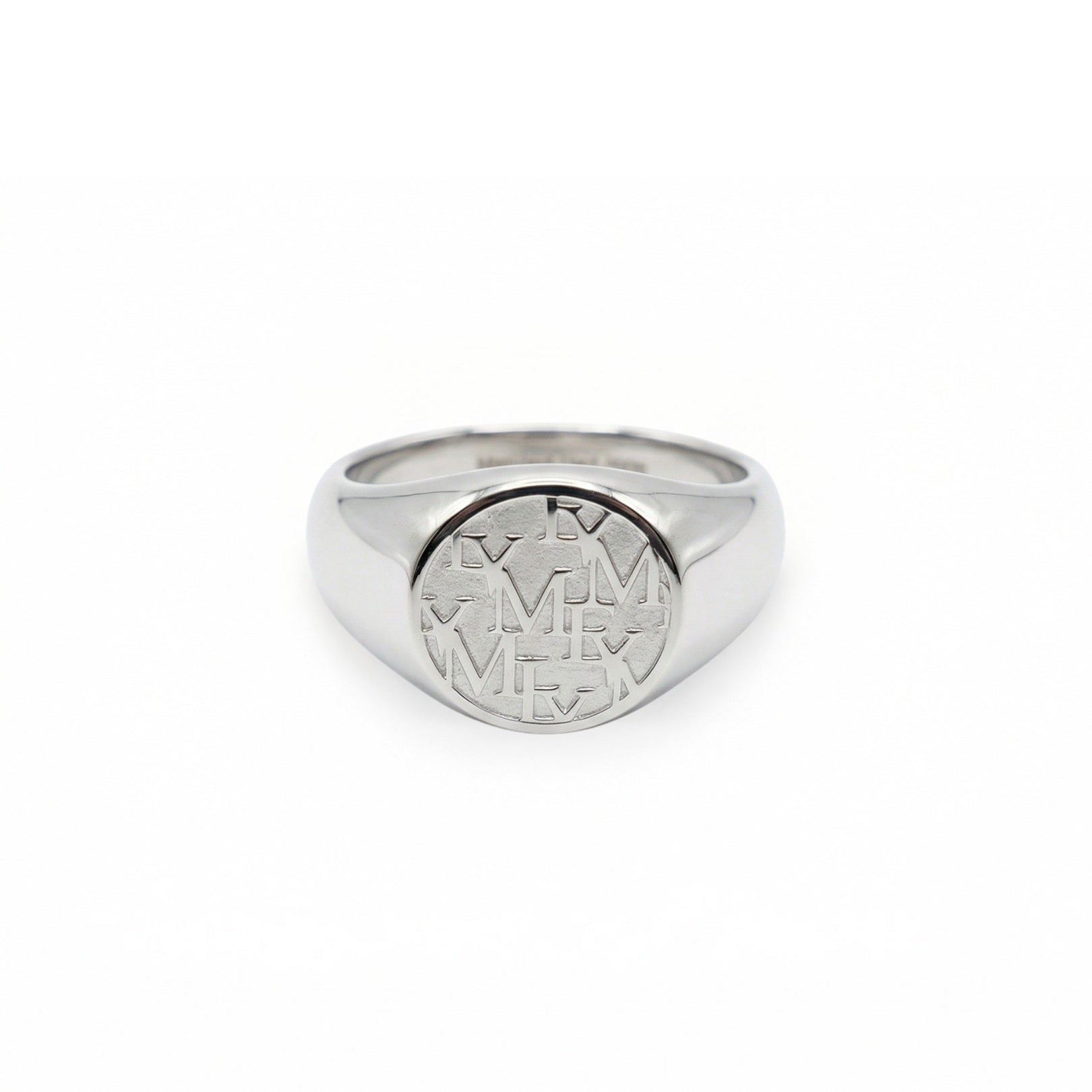 LYM Silver and Gold Coin Ring