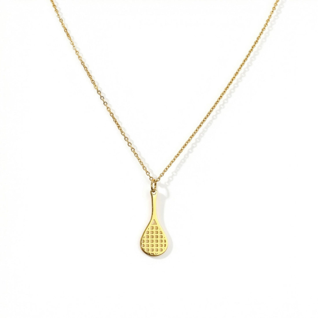 Love Wins Tennis Gold Necklace